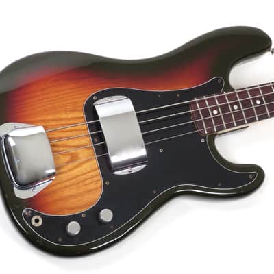 1979 Fender Precision Bass - Sunburst Finish - 1980 - Ash Body & Rosewood Fingerboard image 2