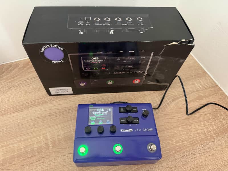 Line 6 HX Stomp PURPLE image 1
