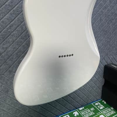 Firefly FF-JA-VI Baritone 2026 Vintage White SkunkWerx In USA FretWerx Stage Ready Setup! image 11