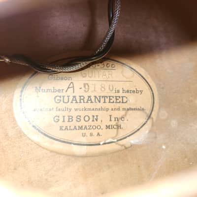 Vintage 1951 Gibson ES-300, Dual Pickup Archtop Electric Guitar, with Tone Specific 1946 P-90s - Sunburst w/ Case image 20