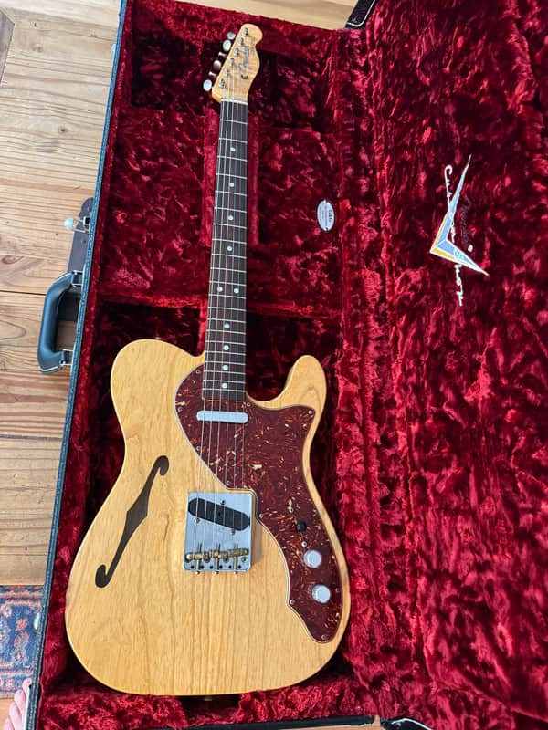 Fender Custom Shop Telecaster thinline journeyman 60’s relic natural limited edition image 1