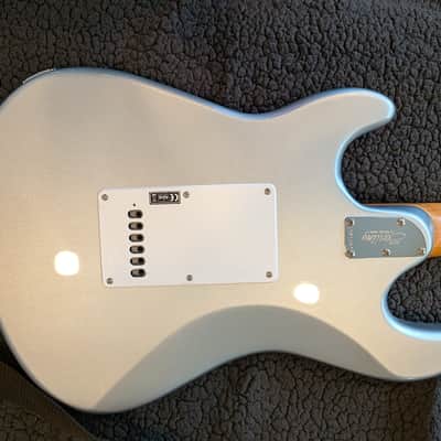 Sterling CT50-HSS Cutlass with Roasted Maple Fretboard 2021 - Firemist Silver image 11