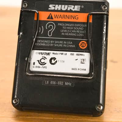 Shure PSM 900 Wireless IEM System L6 Band: 656-692 MHz (NO POWER SUPPLY) CG01YFB image 16