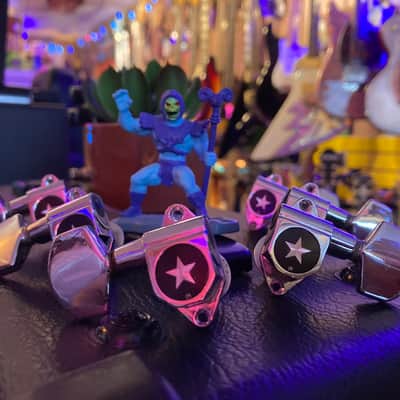Ibanez / Gotoh Star Tuners MIJ Vintage 1970s - Chrome image 1