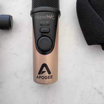 Apogee HypeMiC Cardioid USB Microphone 2019 - 2020 - Black / Champagne image 2
