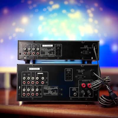 KENWOOD A-1001 + GE-1001 🌈RaRe🌈 Japan Vintage Stereo Amplifier & Equalizer image 4
