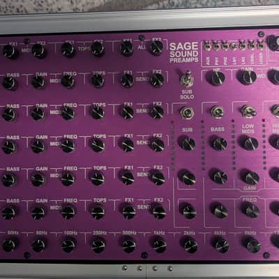 Sage 6U 5-Way Mono Preamp with DSP 230V - Purple image 3