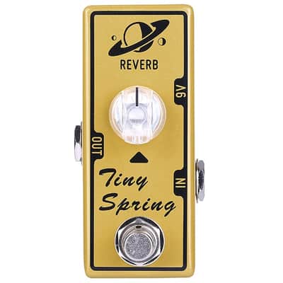 New Tone City Tiny Spring V2 Spring Reverb Mini Guitar Effects Pedal image 2