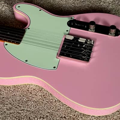Squier FSR Classic Vibe 60's Custom Esquire 2025 Model in Shell Pink image 4