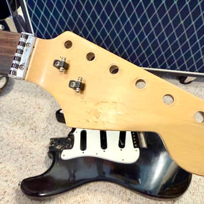 Early 1980s ESP 400 Series Stratocaster Body And Neck Lawsuit Headstock Japan image 8