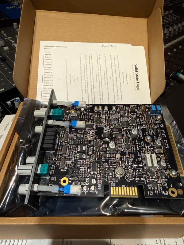 Solid State Logic 611DYN 500-Series Dynamics Module 2022 - Present - Black image 1