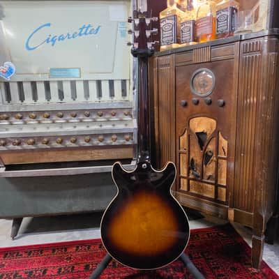1983 Ibanez Artist AM50 Brown Sunburst image 7