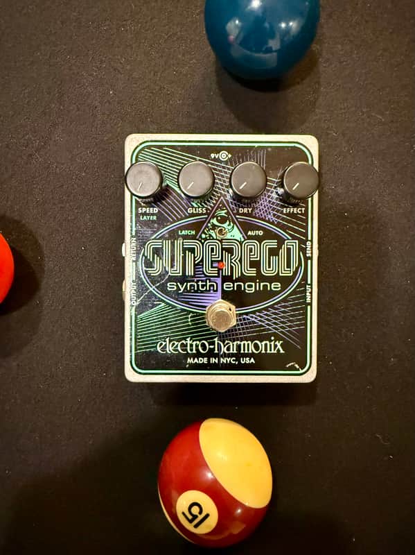 Electro-Harmonix Superego Synth Engine 2012 - Present - Black / Purple / Green image 1