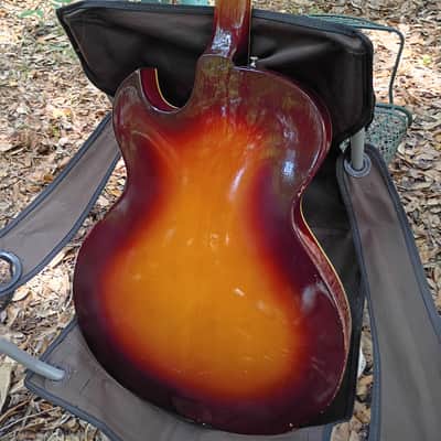 Guild T-100D 1963 Sunburst with P90 pickups video image 4