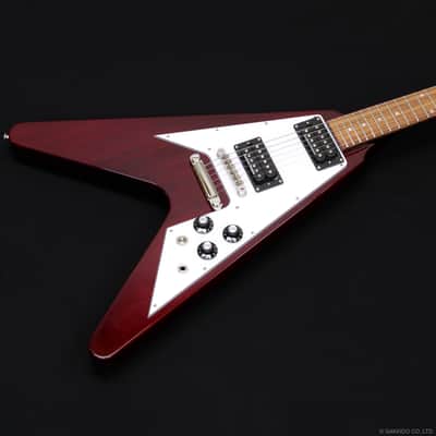 Edwards E-FV-120D Cherry Red, Flying V Style, Seymour Duncan Pickups, 2022 Brand New image 4