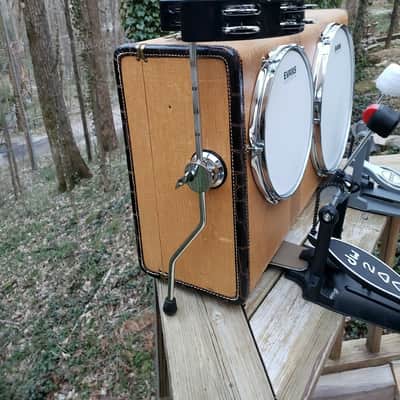 OneManBandDrumCo.  The Trifecta 14inch Bass Drum 10inch Snare Drum Kick Drum Bass Drum Tama Rockstar Drum image 6