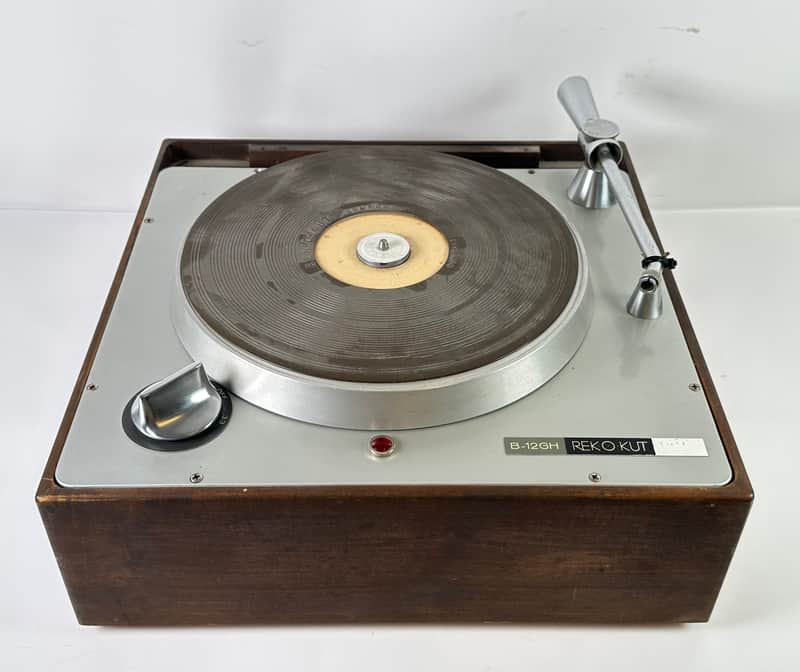 Vintage 1960's Rek-O-Kut B-12GH Rodine Turntable image 1