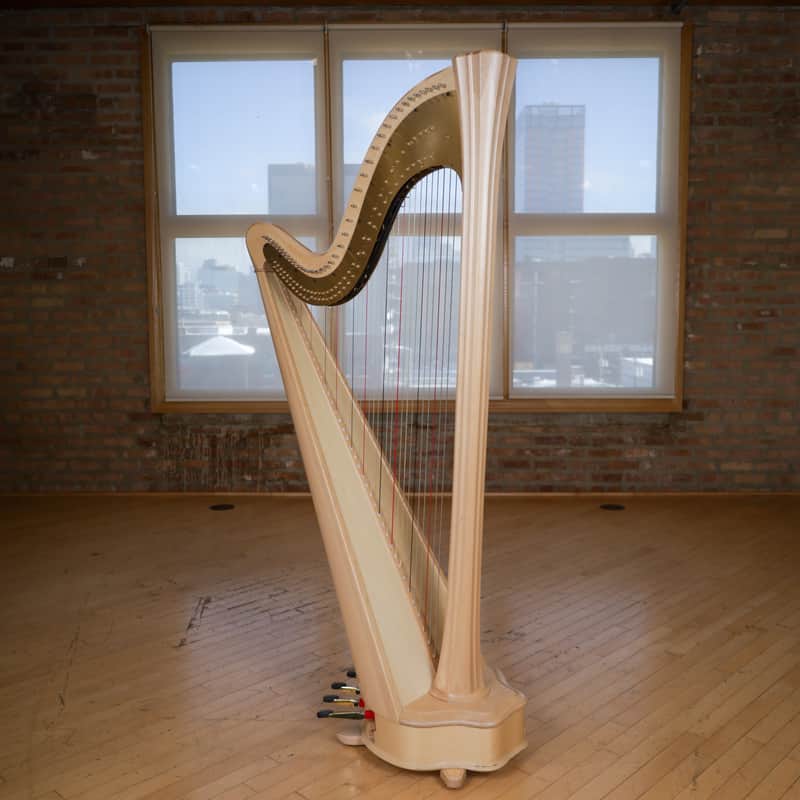 Salvi Daphne 40 Pedal Harp 2019 - Natural image 1