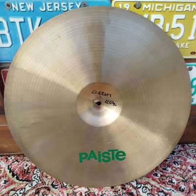 PAISTE 505 20" Ride 1982 Vintage. image 4