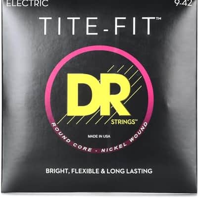 DR Strings TITE-FIT™ - Nickel Plated Electric Guitar Strings: Light 9-42 image 2