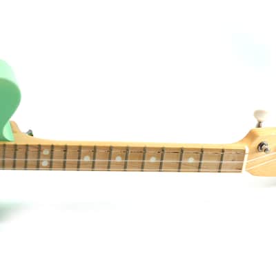 Loog Mini Acoustic 3-String Kids Beginner Guitar Mint Surf Green Educational image 6