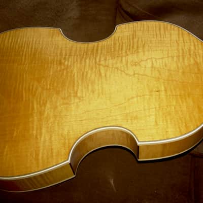 vintage 1961 Hofner 500/1 bass very rare Cavern-style original natural Blonde image 10