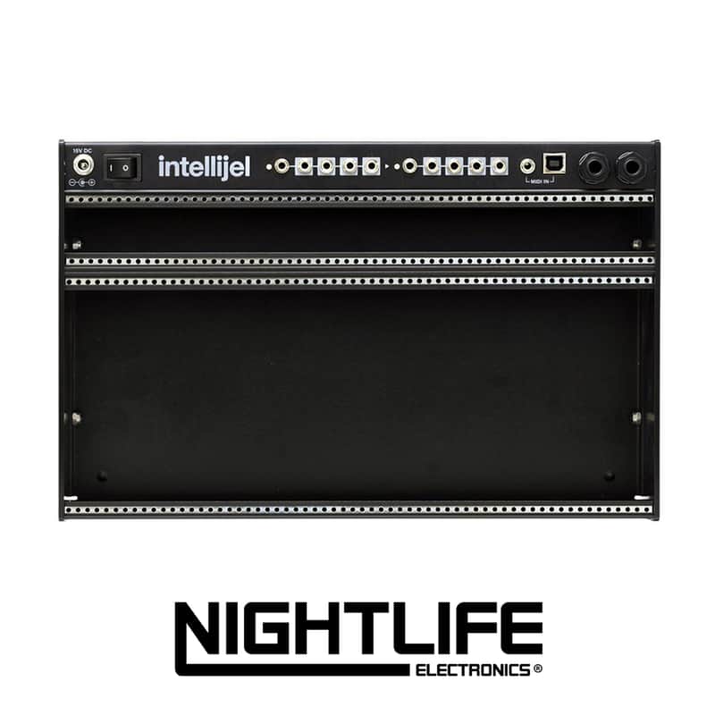Intellijel Intellijel Palette 62HP 4U Case with Power Black/Stealth image 1