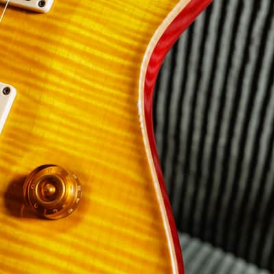 PRS Custom 24 10-Top 2006 - Vintage Yellow image 4