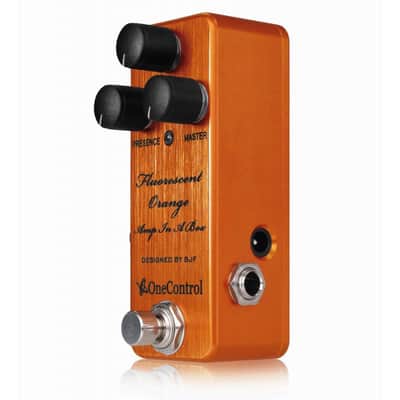 One Control Fluorescent Orange Amp In A Box OC-FOAIABn - BJF Series Distortion Effects Pedal for Electric Guitar - NEW! image 3