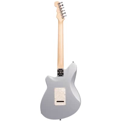Reverend Double Agent W Electric Guitar, Rosewood Fingerboard, Metallic Silver Freeze image 6