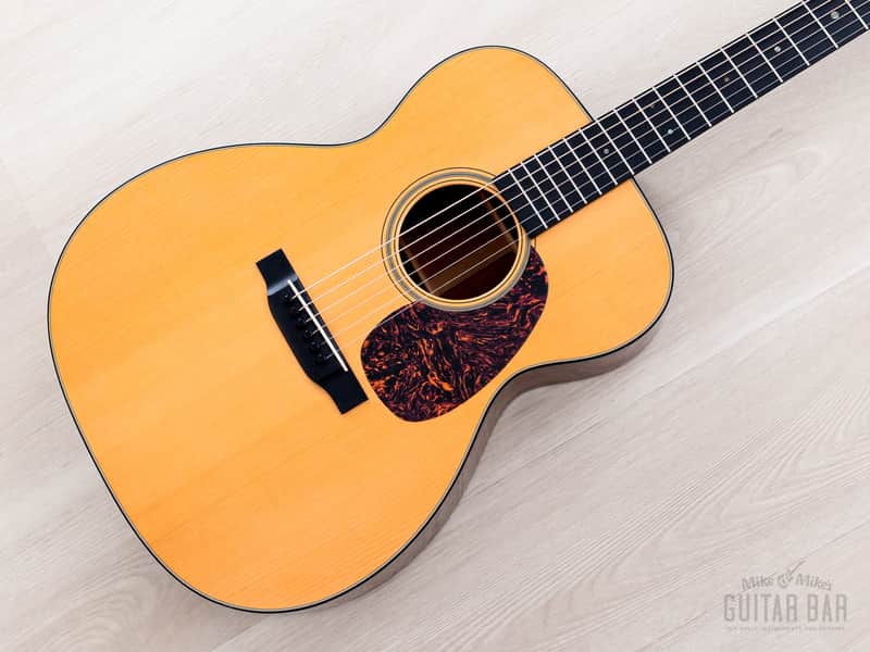 2006 Martin Custom Shop 0000-18 Gruhn Spec w/ Adirondack Top & Modified V Neck, Case image 1