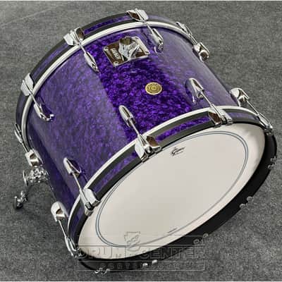 Gretsch Broadkaster 3pc Drum Set 22/12/16 Purple Marine Pearl image 5