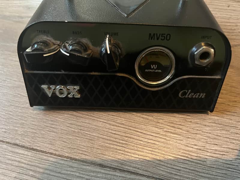 Vox MV50 Clean 50-Watt Guitar Amp Head 2017 - Present - Black / SIlver image 1