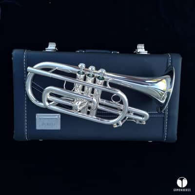 Custom Schilke Chicago XA1 English style cornet mouthpiece gamonbrass image 4