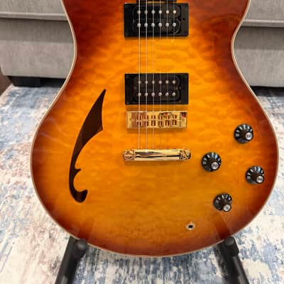 MINT EVH SA126 Special QM Tobacco Burst Ebony w/case TSU23404 Tobacco Burst image 2