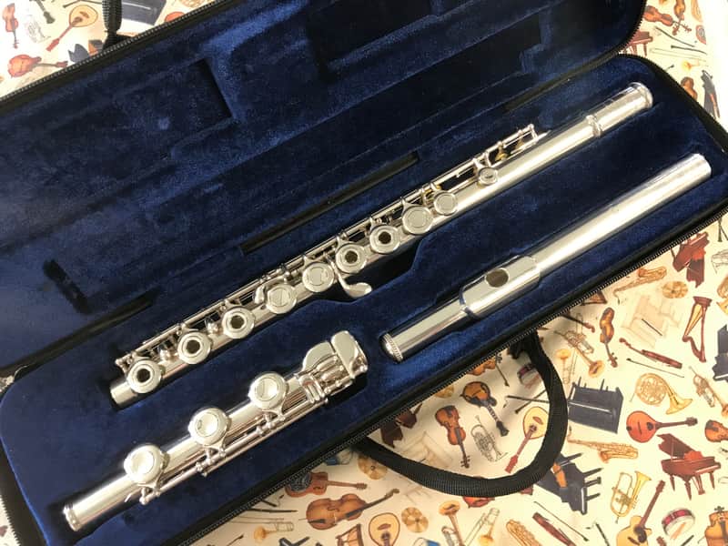 Muramatsu GX Professional Solid Silver Open-Hole Flute image 1