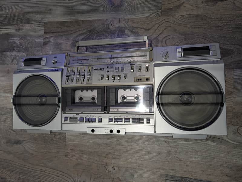Sharp GF-575z - Boom box! image 1