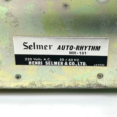 Selmer Auto Rhythm MR-101 – Vintage Analog Drum Machine – Fully Working image 9
