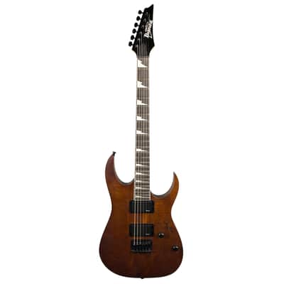 Ibanez Gio GRG121DX Walnut Flat Electric Guitar (Used) image 2