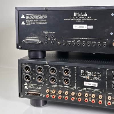McIntosh C100 Preamplifier & C100 Controller Dual Chassis image 13