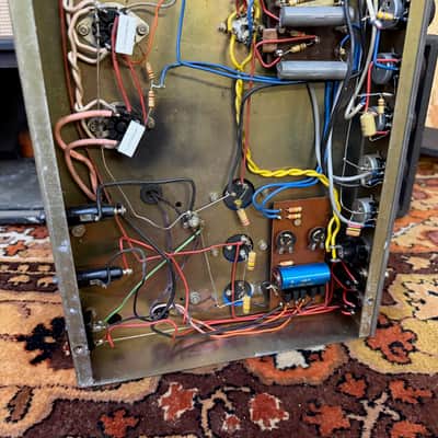 Vintage 1969 1970 Simms Watts AP100 MK1 100w Valve Amplifier Head 1970s image 24