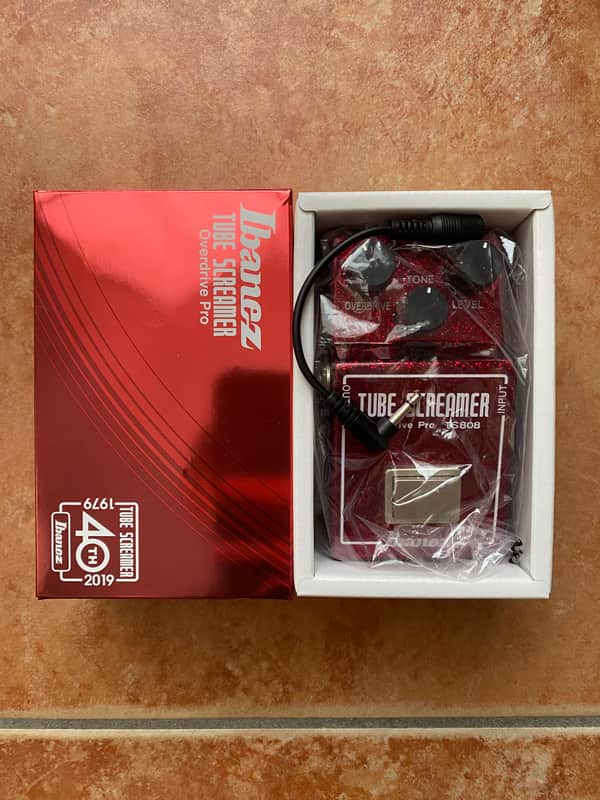 Ibanez TS808 Tube Screamer 40th Anniversary 2019 - Ruby Red Sparkle image 1
