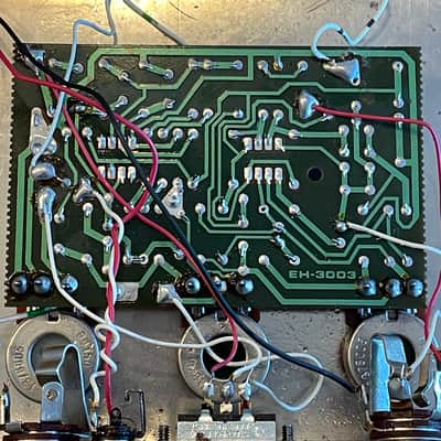 Vintage Electro-Harmonix Big Muff Pi V5 Op Amp Distortion / Fuzz - Tone Bypass (IC EH3003 PCB) - 1978-1980 - Smashing Pumpkins! image 8