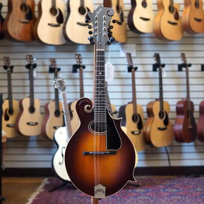 Northfield NFS-F2 Adirondack Red Spruce/Figured Maple F-Style Oval Hole Mandolin Light Cherryburst w/Hard Case image 4