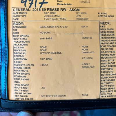 Fender Custom Shop '59 Precision Bass Journeyman Relic image 10
