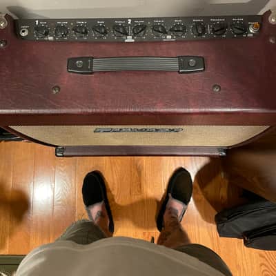 Traynor YCV40WR Custom Valve 40-Watt 1x12" Guitar Combo 2010s - Wine Red image 2
