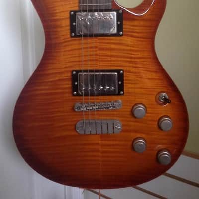 Dean Hardtail Select Trans Amberburst Electric Guitar image 1