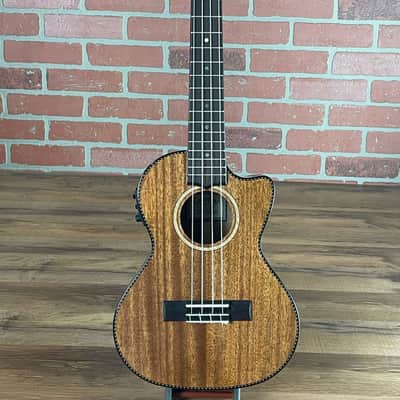 Lanikai All Solid Mahogany Tenor Acoustic-electric Ukulele image 1