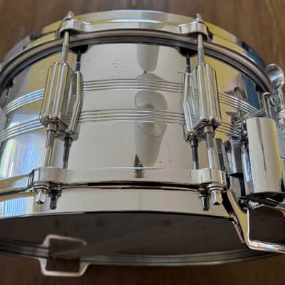 Tama King Beat 14" x 6.5" Snare Drum Die Cast Seamless Steel Free Shipping image 6