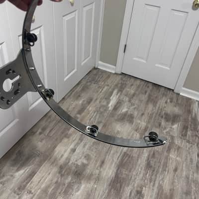 World Max 14” isolation (RIms) tom mount 2000 - chrome image 3